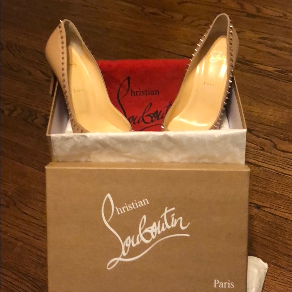 CHRISTIAN LOUBOUTIN ANJALINA NUDE (85mm)